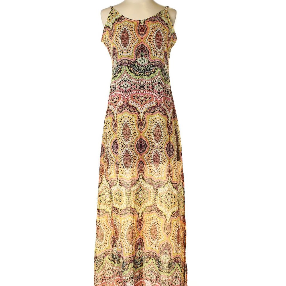 Forever 21 Maxi Dress Spaghetti Straps Summer